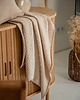 kocyki, kołderki, pościel dla dzieci 100% wełna merino- Zestaw kocyk 100x135 + poszewka na poduszkę 40x40 - beżowy 3