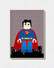 obrazy i plakaty do pokoju dziecięcego Lego Superbohater "Superman" 1