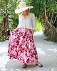 spódnice midi Kwiecista spódnica midi z koła 4