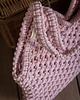 torby na ramię Makramowa torebka Beach Bag M jasny róż 5