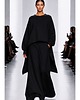 tuniki damskie Bluza czarna oversize YY700400 1