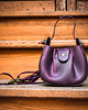 torby na ramię Śliwkowa torebka na ukos od LadyBuQ Art . Mała torebeczka vintage 5