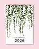 kalendarze i plannery Kalendarz ścienny 2026 na Spirali BOTANICZNY A4 Premium 2