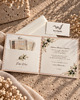 kartki scrapbooking Kartka ślubna z kieszonką na pieniądze, kwiatowa AMORE 2