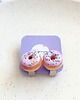 klipsy Klipsy wrzosowe donuts 1