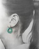 kolczyki z kamieniami Kolczyki ROOTS turkus 4