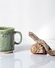 kubki Kubek ceramiczny zielony prosty 1