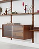 półki Regał systemowy tekowy, duński design, lata 60, produkcja: Dania 3