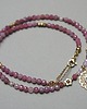chokery Turmaliny różowe /choker/ vol. 14 - naszyjnik - Szlachetna kolekcja 3