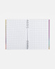 kalendarze i plannery NOTES GRADIENT LEPSZE  B5  160 stron  SZARE KRATKI 2
