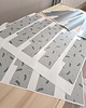 naklejki ścienne do pokoju dziecka Naklejka na pojemniki Trofast Ikea listki naklejki 3
