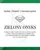 srebrne naszyjniki Sydney - Srebrna zawieszka z zielonym onyksem 3