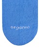 skarpetki damskie Stopki z bawelny organicznej organic niebieskie 1
