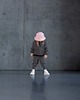 bluzy dla dziewczynki Bluza oversize The Grey szara Unisex Mini 1
