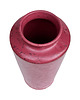 wazony Bordowy, ceramiczny wazon MF Design, Niemcy lata 80. 7