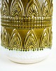 wazony Wazon ceramiczny West Germany z reliefowym pasem dekoracyjnym, lata 70. 7