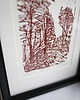 grafiki i ilustracje Linoryt "Park" 7