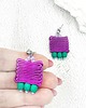 kolczyki soutache Energia kolorów 2