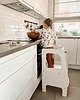 meble do pokoju dziecka Kitchen Helper Pomocnik kuchenny regulowany Biały 4