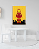 obrazy i plakaty do pokoju dziecięcego Lego Superbohater "Iron Man" 2