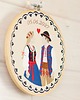 Ślub - inne Personalizowana pamiątka ślubna/zaręczynowa , haft w tamborku 7