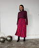 bluzki z długim rękawem damskie Longsleeve Art mauve wine 8