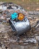 bransoletki wire wrapping Jesień nad morzem - bransoletka regulowana 2