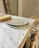 mydelniczki Ceramiczny Zestaw Łazienkowy z Mydelniczką z Odpływem Perłowa Biała 6