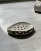 mydelniczki Ceramiczny Zestaw Łazienkowy z Owalną Mydelniczką Perłowa Biała 2