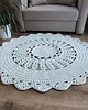 dywany Dywan szydełkowy ze sznurka bawełnianego 110cm 4
