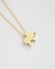 złote naszyjniki 16k Gold Plated Elephant Necklace 1