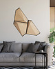 kafle i panele Ozdoba ścienna drewniana_Wooden Crystals 3