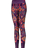legginsy Boho Flowery Stripe Leggings 5