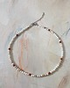 chokery Naszyjnik choker ROOTS howlit, jaspis czerwony, jaspis dalmatyński 3