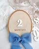 niemowlak - inne Tabliczka do zdjęć dla noworodka, tabliczka z miesiącami, pierwszy rok 1