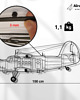 Ozdoby na ścianę Samolot wielozadaniowy An-2 metalowa ozdoba na ścianę 3D 7