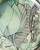 patery i talerze Malowany talerz-  Boski Tulipan /28 cm 3