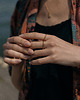 pierścionki - różne SMOOTH mini / brass ring 7