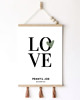 plakaty Personalizowany plakat imiona LOVE 4
