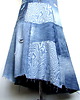 spódnice maxi Patchworkowa spódnica jeans r. 40 4