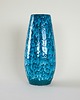 wazony Wazon ceramiczny błękitny, niemiecki design, lata 60, produkcja: Niemcy 6