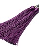 kolczyki wire wrapping MAXI  BOHO /bakłażan vol. 2/  - kolczyki 4