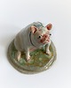 figurki i rzeźby Figurka psa, Pies ceramiczny, Buldog 2