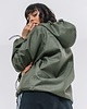kurtki damskie Kurtka wiatrówka typu anorak khaki 2