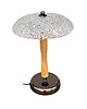 lampy stołowe Lampa stołowa z kryształowym kloszem BELMONTE SJ-328. 1