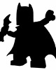 naklejki ścienne do pokoju dziecka LEGO BATMAN naklejka tablicowa, folia kredowa 1
