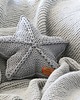 poduszki plecione Okrągła poduszka bawełniana gwiazda handmade 5