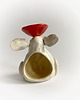 Podstawki pod kadzidełka Kominek do wosku, Kominek na olejki eteryczne, Ceramiczna myszka 7