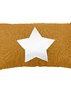 dekoracje świąteczne BIAŁA lniana poduszka ze srebrną gwiazdką 7