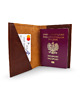 pokrowce i etui - różne Skórzane Etui na Paszport - Parker Quality 1